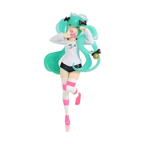 19cm Girl Hatsune Miku Anime Figure Fashion Subclture Miku Action Figure Room Decorations PVC Collection Model Doll Toys - Bear Hugs