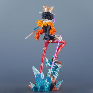 33cm/12.99in Anime ONE PIECE Figure Brook Action Figures Pvc Burukku Statue Desktop Ornamen Collection Model Toys Gifts - Bear Hugs
