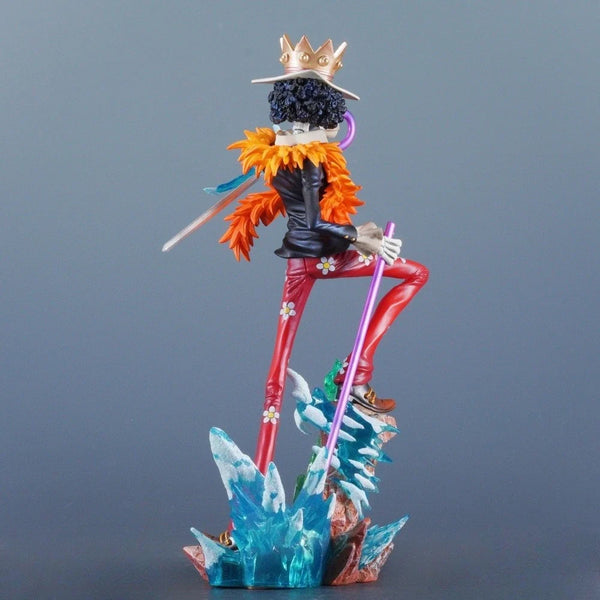33cm/12.99in Anime ONE PIECE Figure Brook Action Figures Pvc Burukku Statue Desktop Ornamen Collection Model Toys Gifts - Bear Hugs