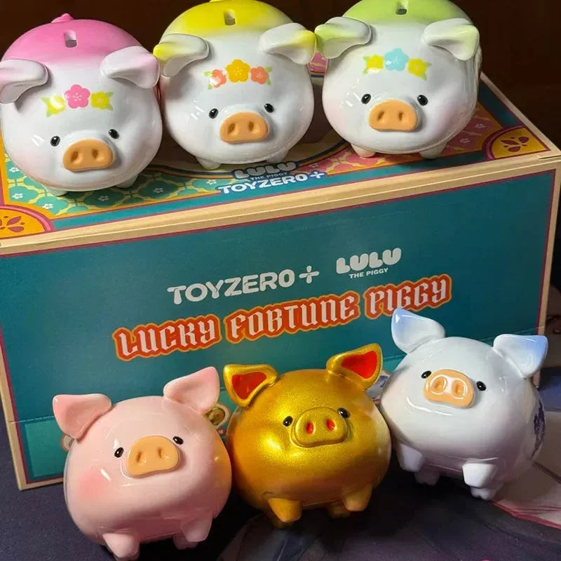 Lulu The Piggy Lucky Fortune Piggy Series - Bear Hugs