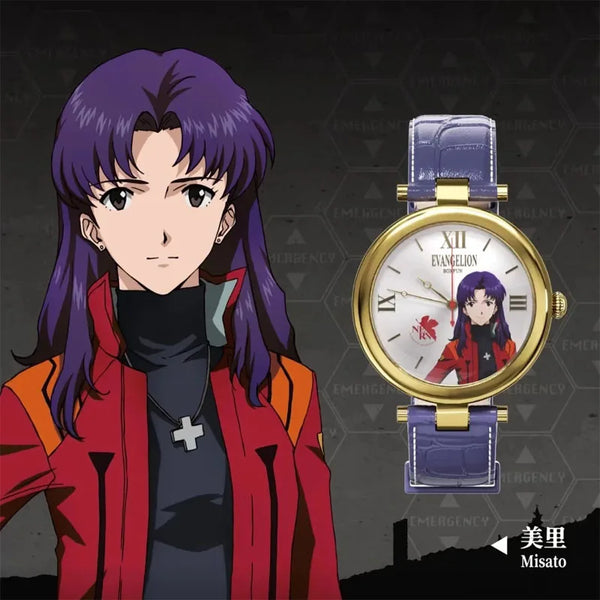 BANDAI NEON GENESIS EVANGELION Time Completion Plan Series Watch Blind Box Anime Character Model Toys Gifts - Bear Hugs