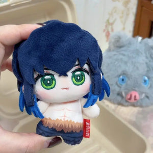 Demon Slayer Chibi Inosuke Hashibira Chibi Plush Doll (10 cm)
