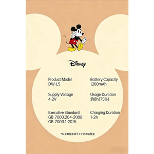 DZNY Mickey Mouse Nightlight Charging Edition Bedroom Light Eye Protection Lamp Desk Lamp Patting Light Ornament Gift - Bear Hugs
