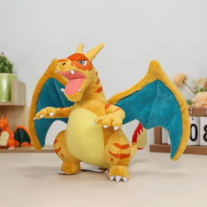 9" New Pokemon Plush Charizard Patterns Fuse Dragon Stuffed Toy Soft Doll Gift - Bear Hugs