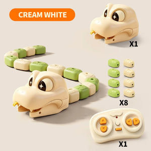 Remote Control Greedy Snake Magnetic Toy Duel Parent Child Interactive Battle Magnetic Swallowing Snake Remote Control Car - Bear Hugs