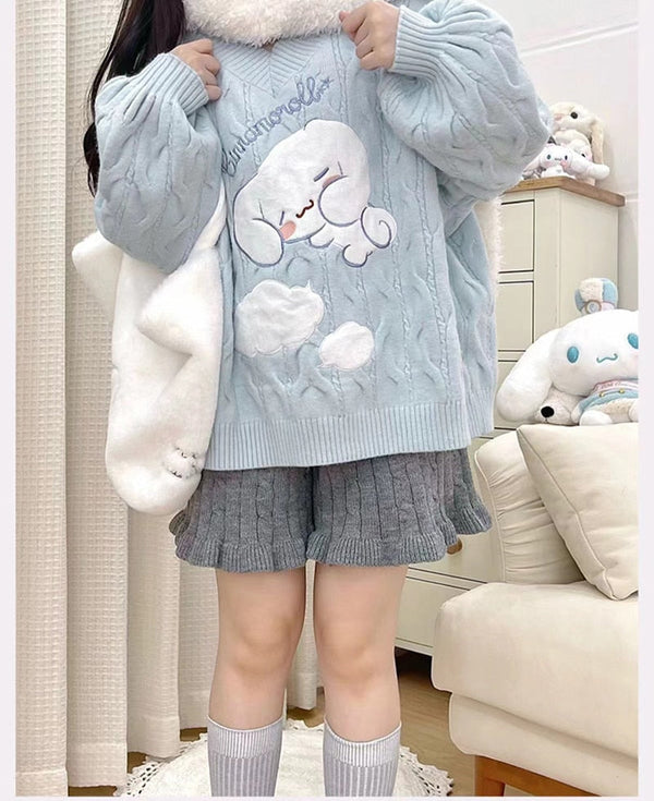 Sleepy Puppy Knit Sweater - Bear Hugs