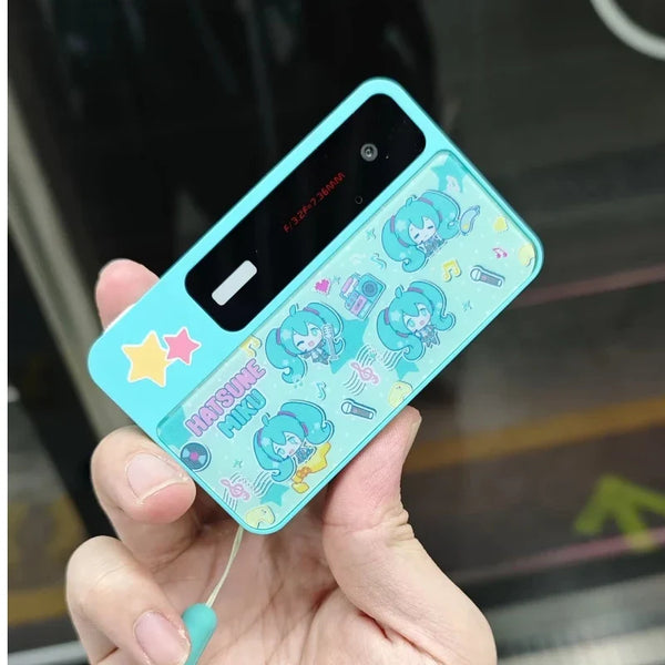 Original Hatsune Miku Ccd 600mah Digital Camera Cartoon Anime Figure Miku Peripheral Children Birthday Toy Gifts Pre-Sale - Bear Hugs