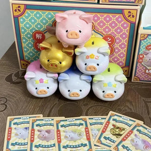Lulu The Piggy Lucky Fortune Piggy Series - Bear Hugs