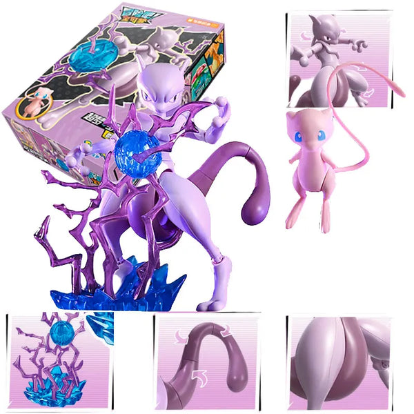 Keeppley Pokemon Pocket Monster Pikachu Charizard Eevee Gengar Venusaur Mewtwo Blastoise Building Block Anime Action Figure Toys - Bear Hugs