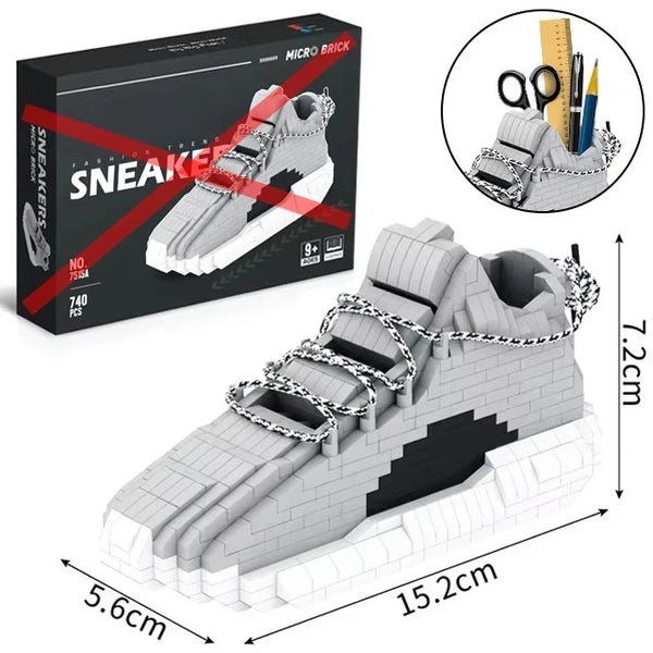 Streetwear HypeSneaker 3D Micro Building Blocks