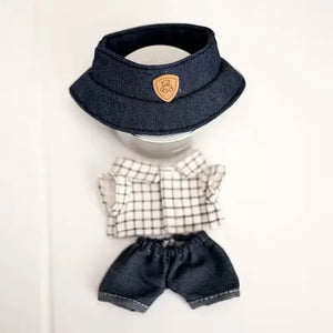 Labubu Hat, Shirt & Jeans Style Sets