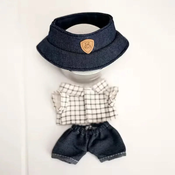 Labubu Hat, Shirt & Jeans Style Sets