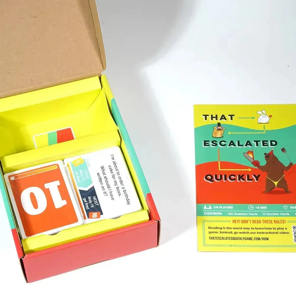 That Escalated Quickly Card Game