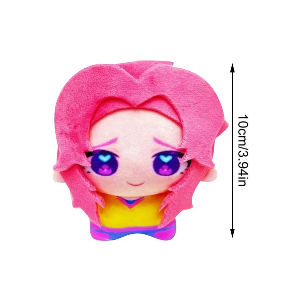 Kpop Demon Hunters Peripheral Q Version Stuffed Plush Toy Doll Cute Cartoon Print Plush Soft Children Sleeping Pillow Doll Gifts - Bear Hugs