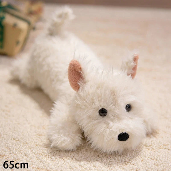 West Highland White Terrier plush toy dog doll home decoration item, decorative figurine, baby pillow, gift - Bear Hugs