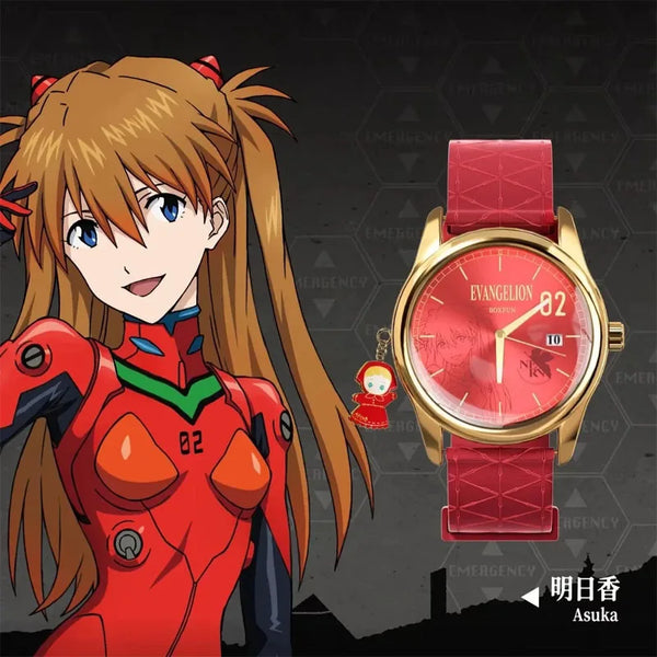 BANDAI NEON GENESIS EVANGELION Time Completion Plan Series Watch Blind Box Anime Character Model Toys Gifts - Bear Hugs