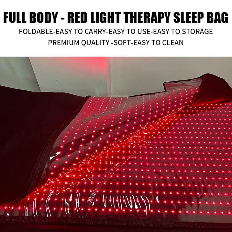 Full Body Red Light Therapy Sleep Bag