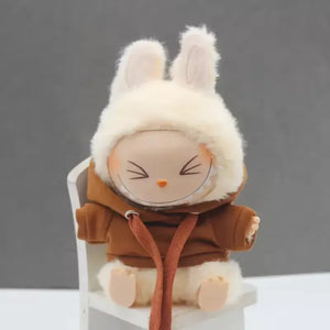 Labubu Cozy Coat Crew Hoodies