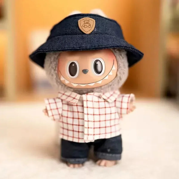 Labubu Hat, Shirt & Jeans Style Sets