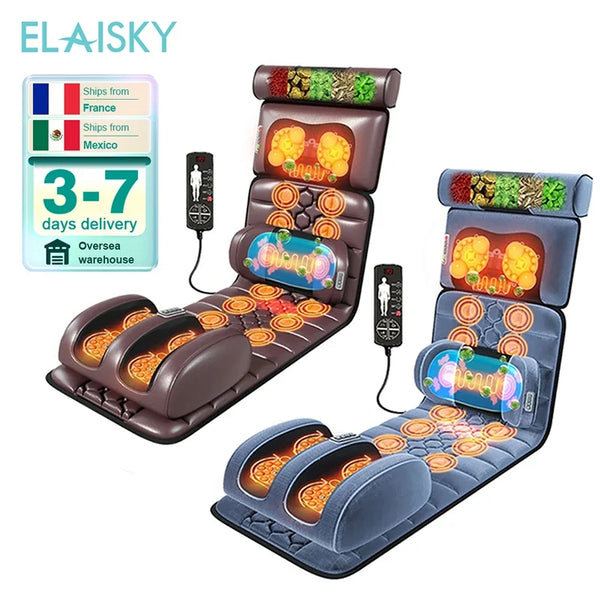 Electric Full Body Heated Shiatsu Massage Mat