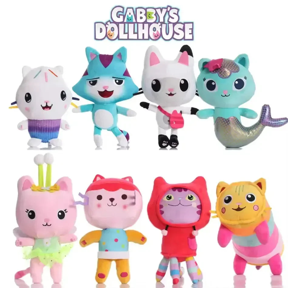 Gabby's Cat Crew Plushies