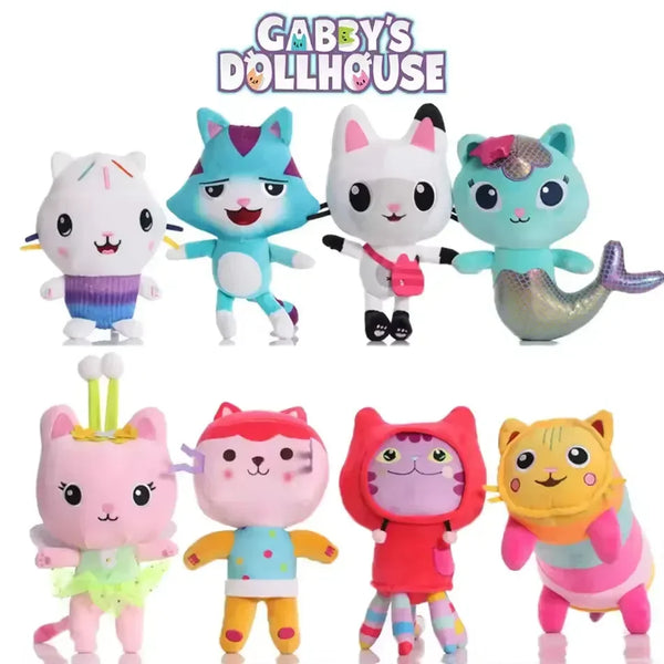 Gabby's Cat Crew Plushies