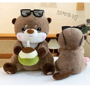 Otterly Cool Coconut Otter Plushie
