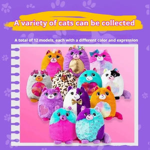 Misfittens Get Meowt Cat Surprise Plush Toy - Bear Hugs