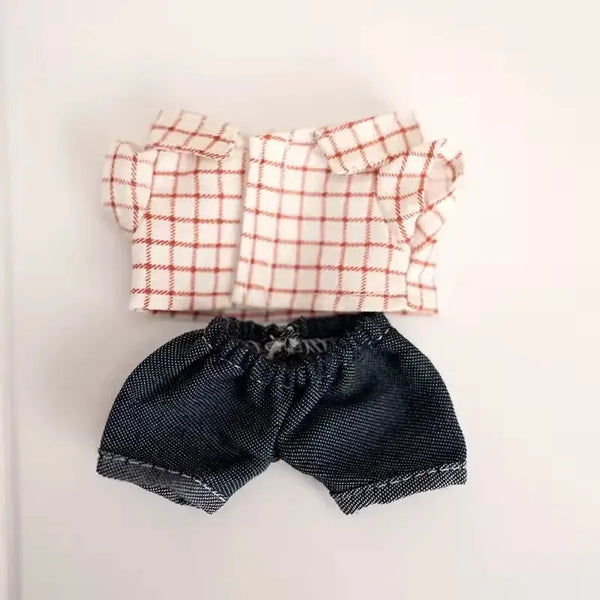 Labubu Hat, Shirt & Jeans Style Sets