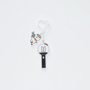 BTS Light Stick Acrylic Keychain Collection
