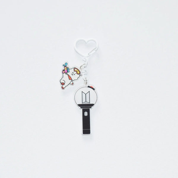 BTS Light Stick Acrylic Keychain Collection