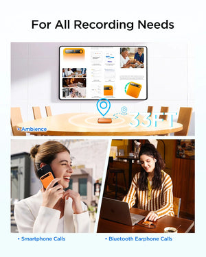 BOYA Notra AI Voice Recorder - Bear Hugs