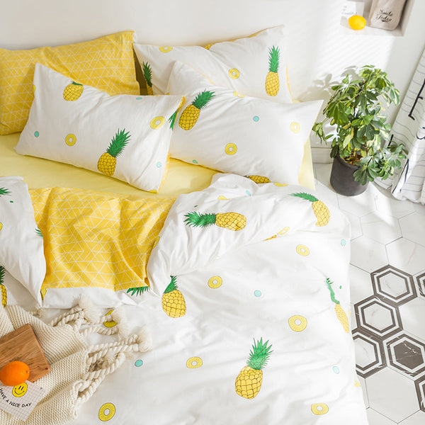 Cute Pineapple Bedding Set PN1558 - Bear Hugs