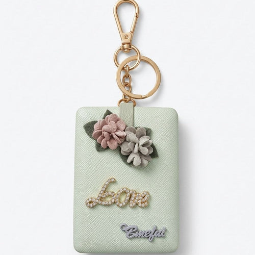 Multi Design Folding Mirror Keychain