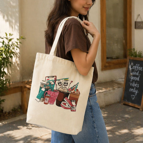 Premium Minimalist Tote & Pouch