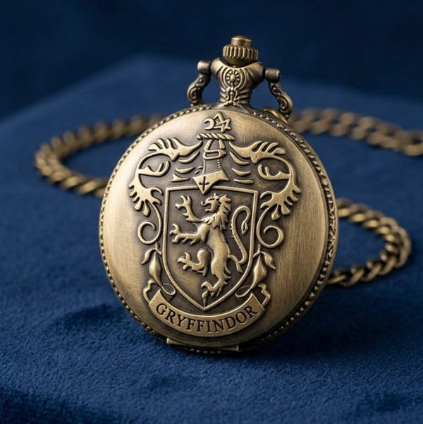 Timeless Vintage Quartz Pocket Watch Keychain
