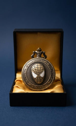 Timeless Vintage Quartz Pocket Watch Keychain