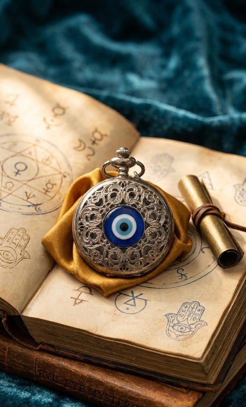 Timeless Vintage Quartz Pocket Watch Keychain