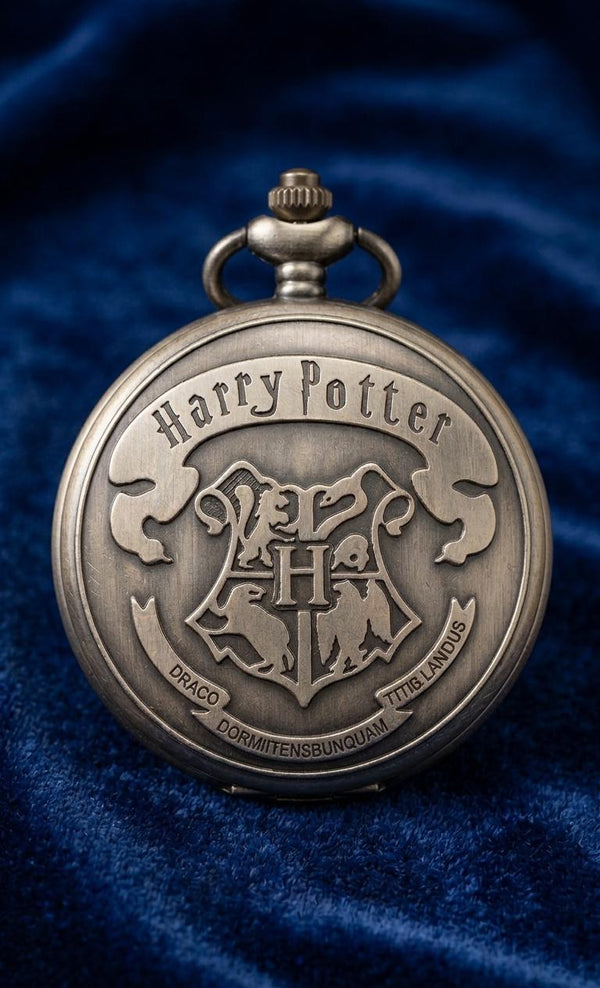 Timeless Vintage Quartz Pocket Watch Keychain