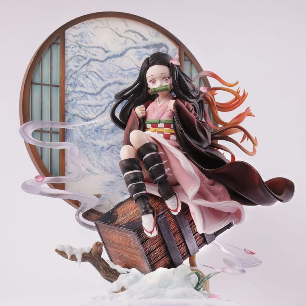 Demon Slayer Nezuko Winter Wonderland Statue (33 cm)