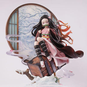 Demon Slayer Nezuko Winter Wonderland Statue (33 cm)