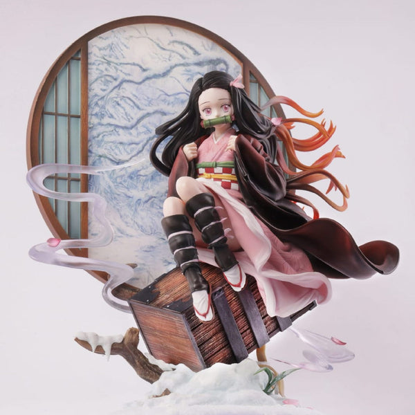 Demon Slayer Nezuko Winter Wonderland Statue (33 cm)
