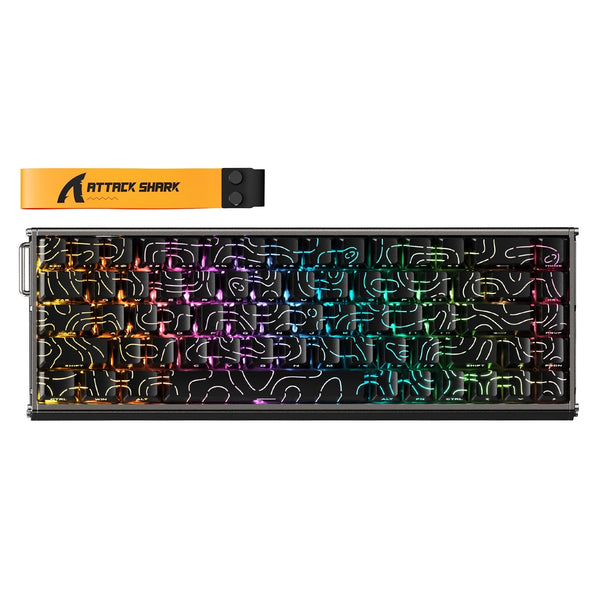 ATTACK SHARK X68 MAX HE Magnetic Aluminum Keyboard