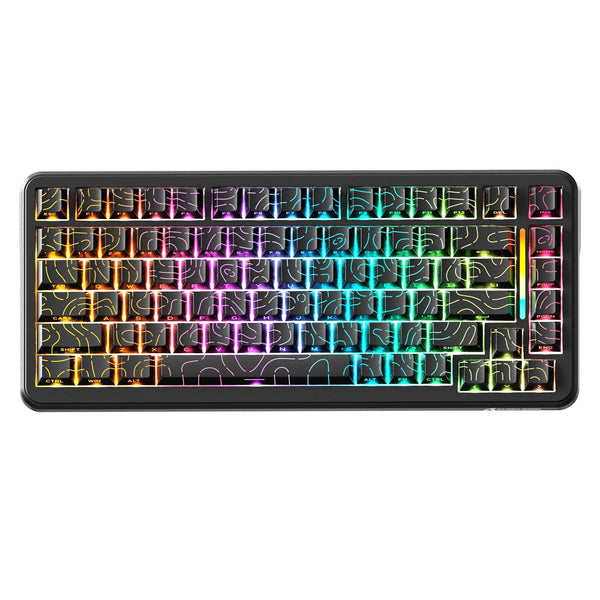 ATTACK SHARK X82PRO HE Wireless Rapid Trigger Gaming Keyboard Magnetic Switch - Bear Hugs