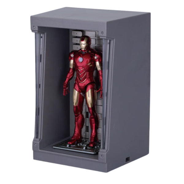 ZD Toys: Iron Man Hall of Armor Set - Mark 04, 4-Inch Figure - Bear Hugs