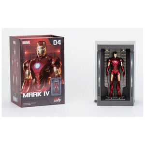 ZD Toys: Iron Man Hall of Armor Set - Mark 04, 4-Inch Figure - Bear Hugs
