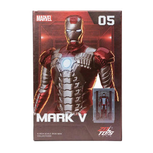 ZD Toys: Iron Man Hall of Armor Set - Mark05 4-Inch Figure - Bear Hugs