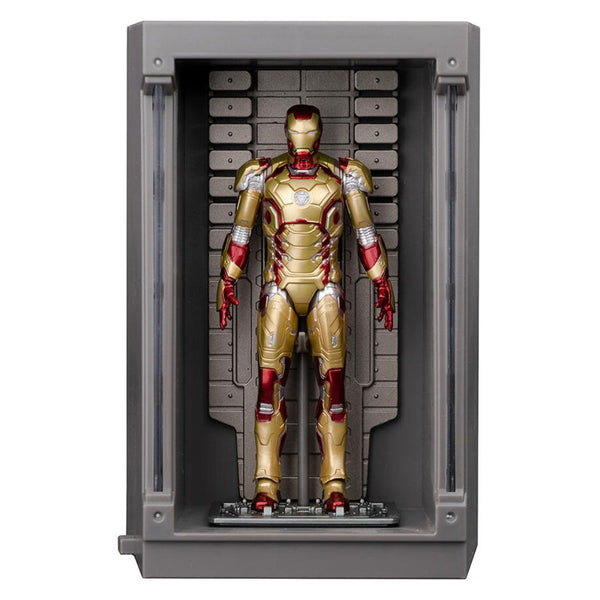 ZD Toys: Iron Man Hall of Armor Set - Mark42, 4-Inch Figure - Bear Hugs