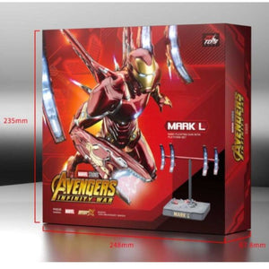 ZD Toys Iron Man MK50 Movie Scene Set 7 Inch - Bear Hugs