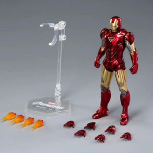 ZD Toys: Marvel Iron Man - 2 MK06 Luminous Version Action Figure 7 Inch - Bear Hugs